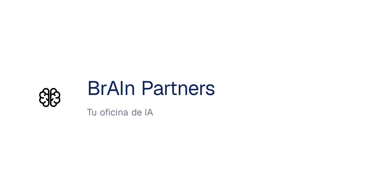 BrAIn Partners — Tu oficina de IA